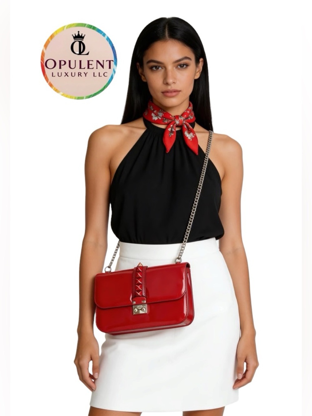 100-24 Preloved Valentino Garavani Rockstud Crossbody